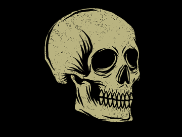 Haunted Mansion skull