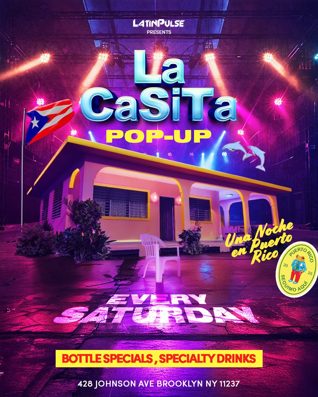 La Casita Pop-Up — Every Saturday — 428 Johnson Ave Brooklyn NY 11237