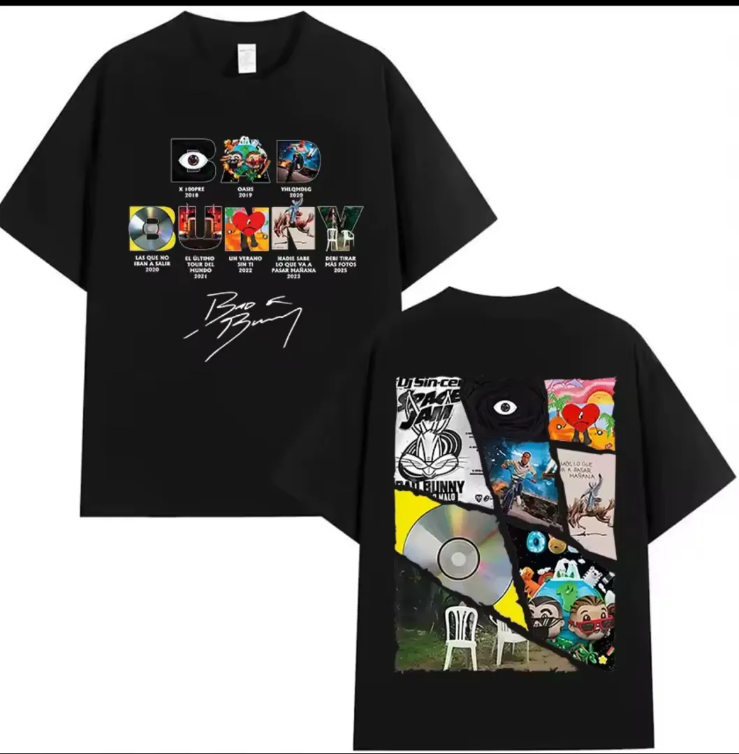 Bad Bunny Discography T-Shirt